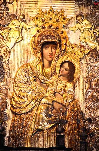 Obraz Matki Boskiej w kościele Świętolipskim